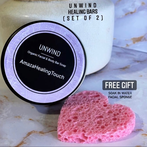 UNWIND💫Chakras Cleanse-Healing Luxury Bars Soap(Set of 2) Natural Tranquilizer - Picture 5 of 6